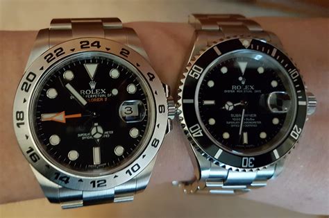 rolex explorer vs submariner price|Rolex explorer ii new price.